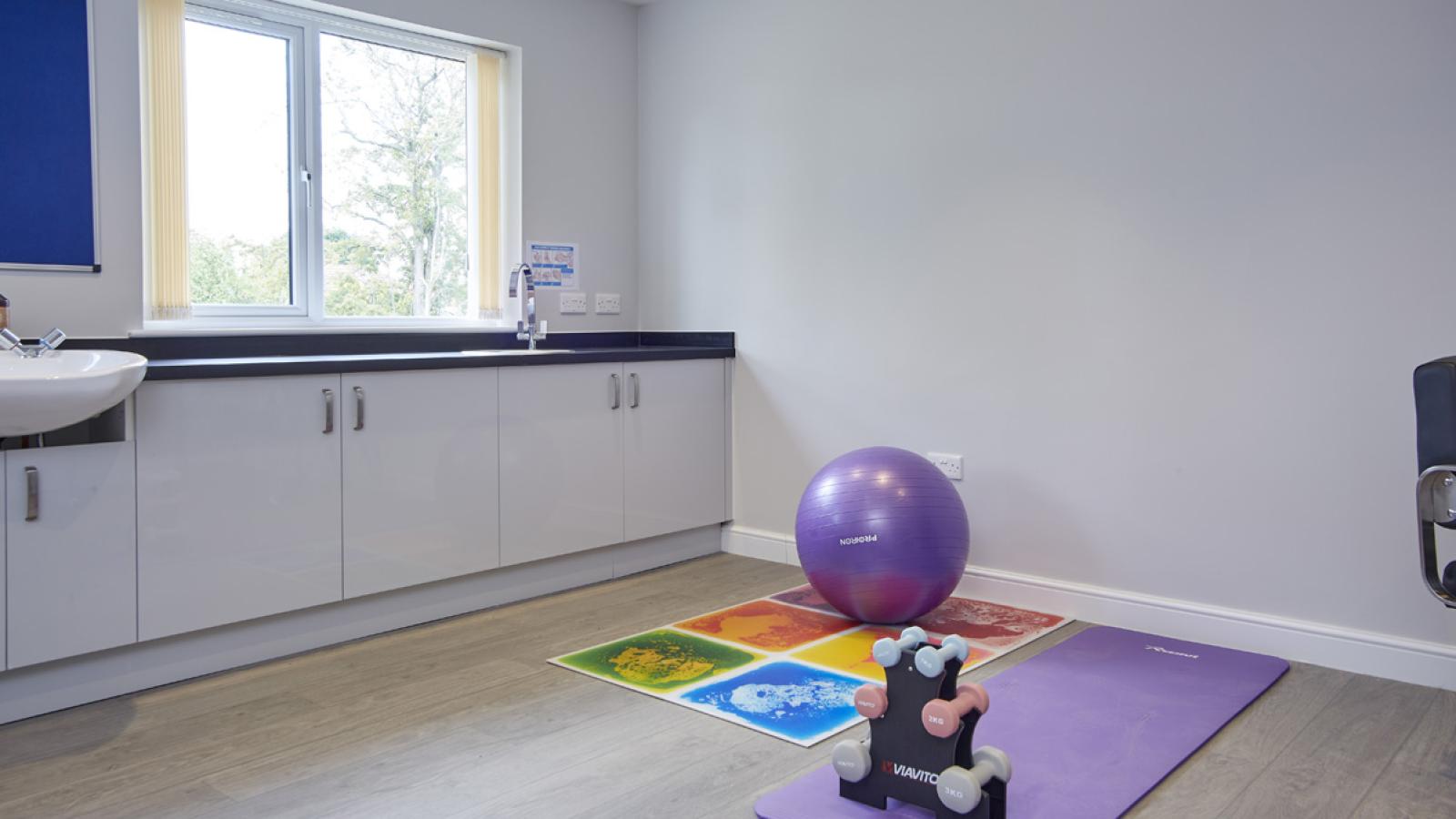 Cheshire Springs therapy room