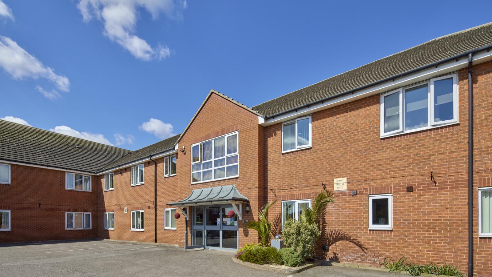 Outside of Dearnevale care home