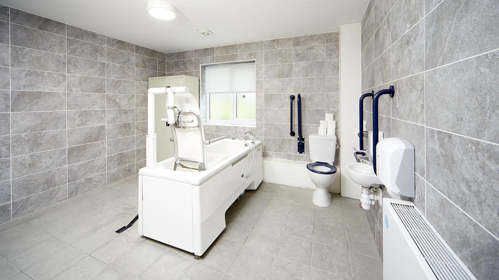 Lakeview accessible bathroom