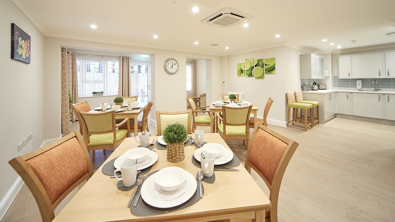 Woolston House dining room