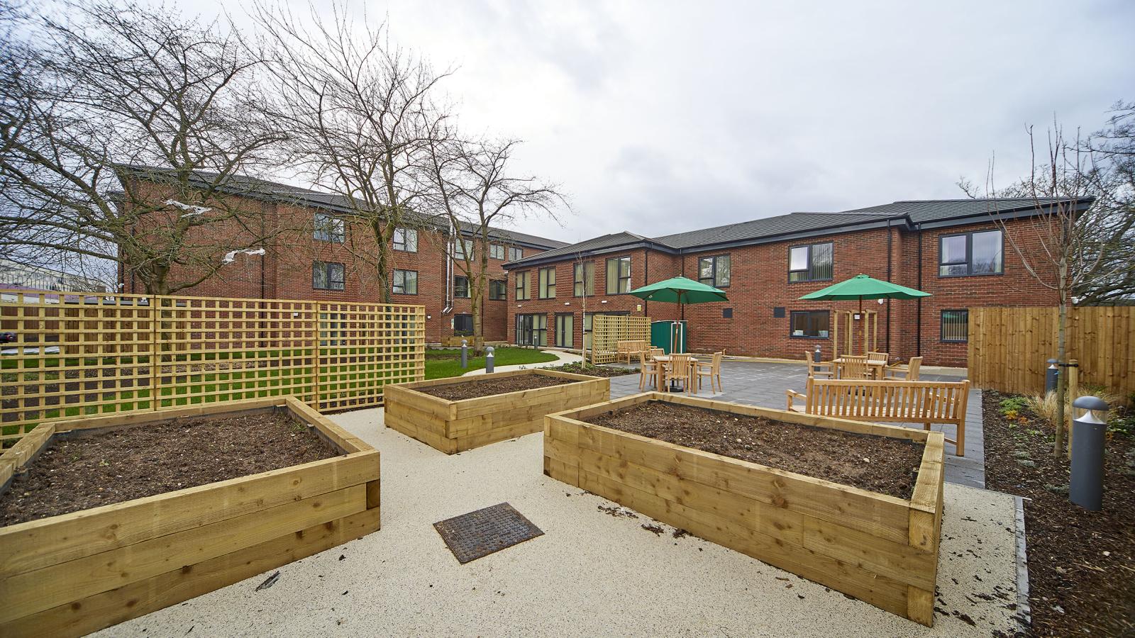 Hillside Court garden