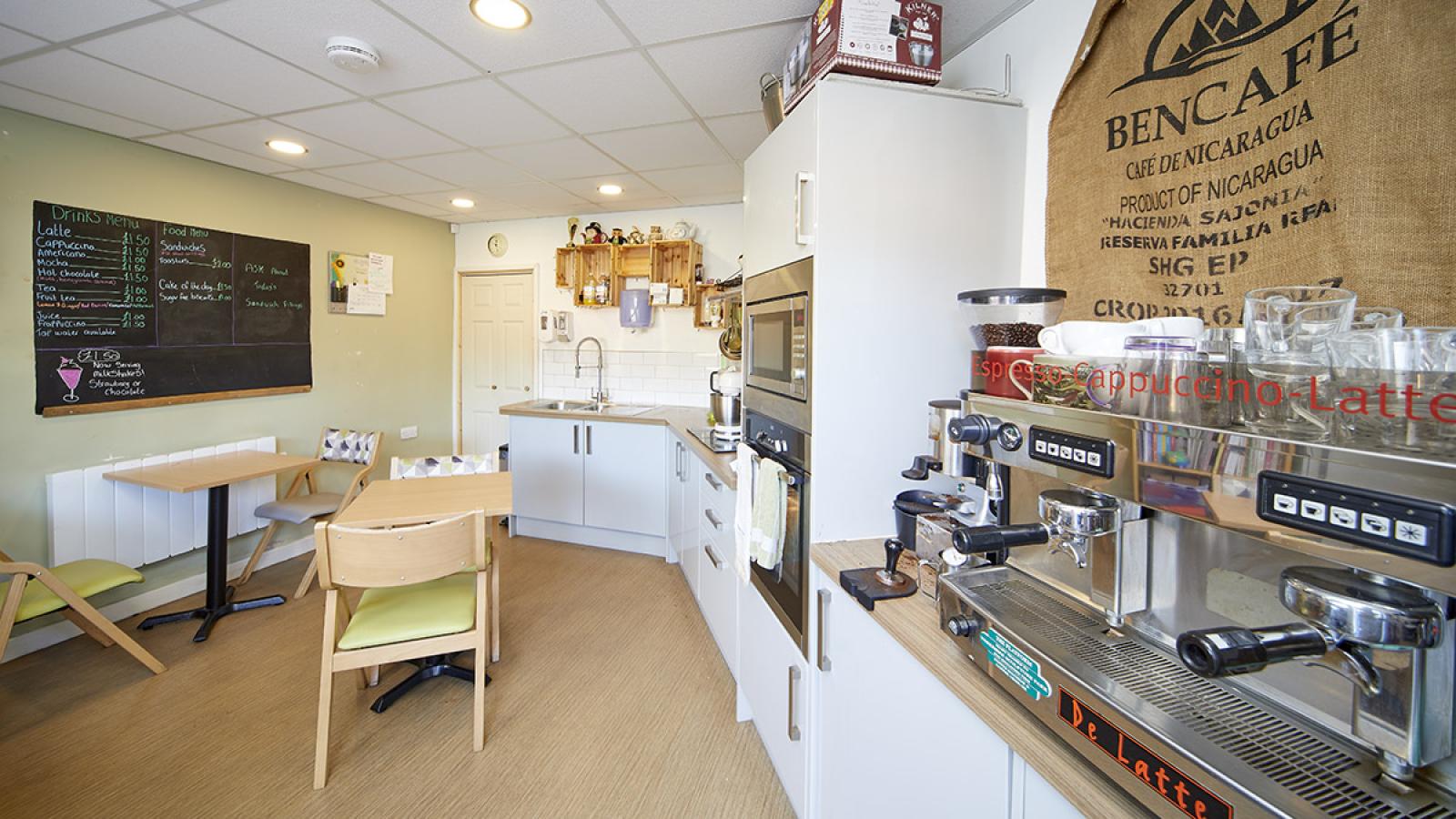 The Platform resident-run cafe