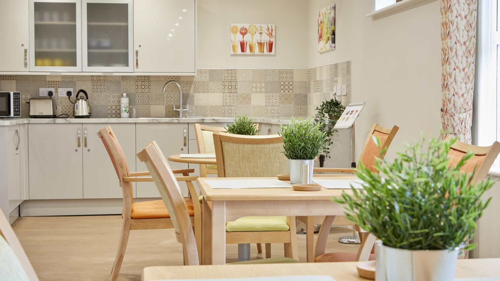 Acer Mews dining room