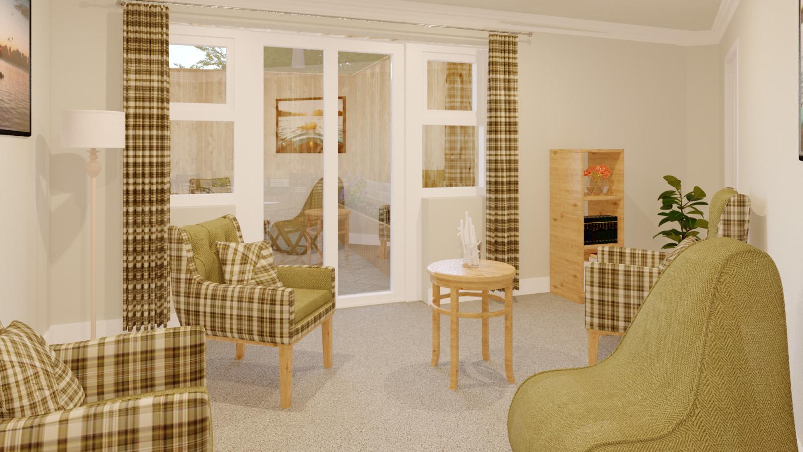 Lepton Heights quiet lounge