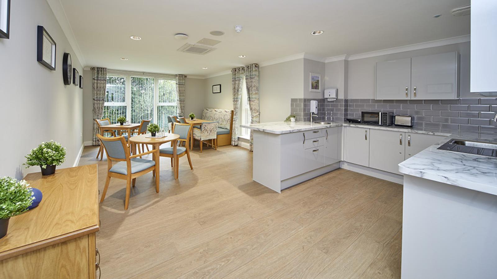 Woodside Place dining room