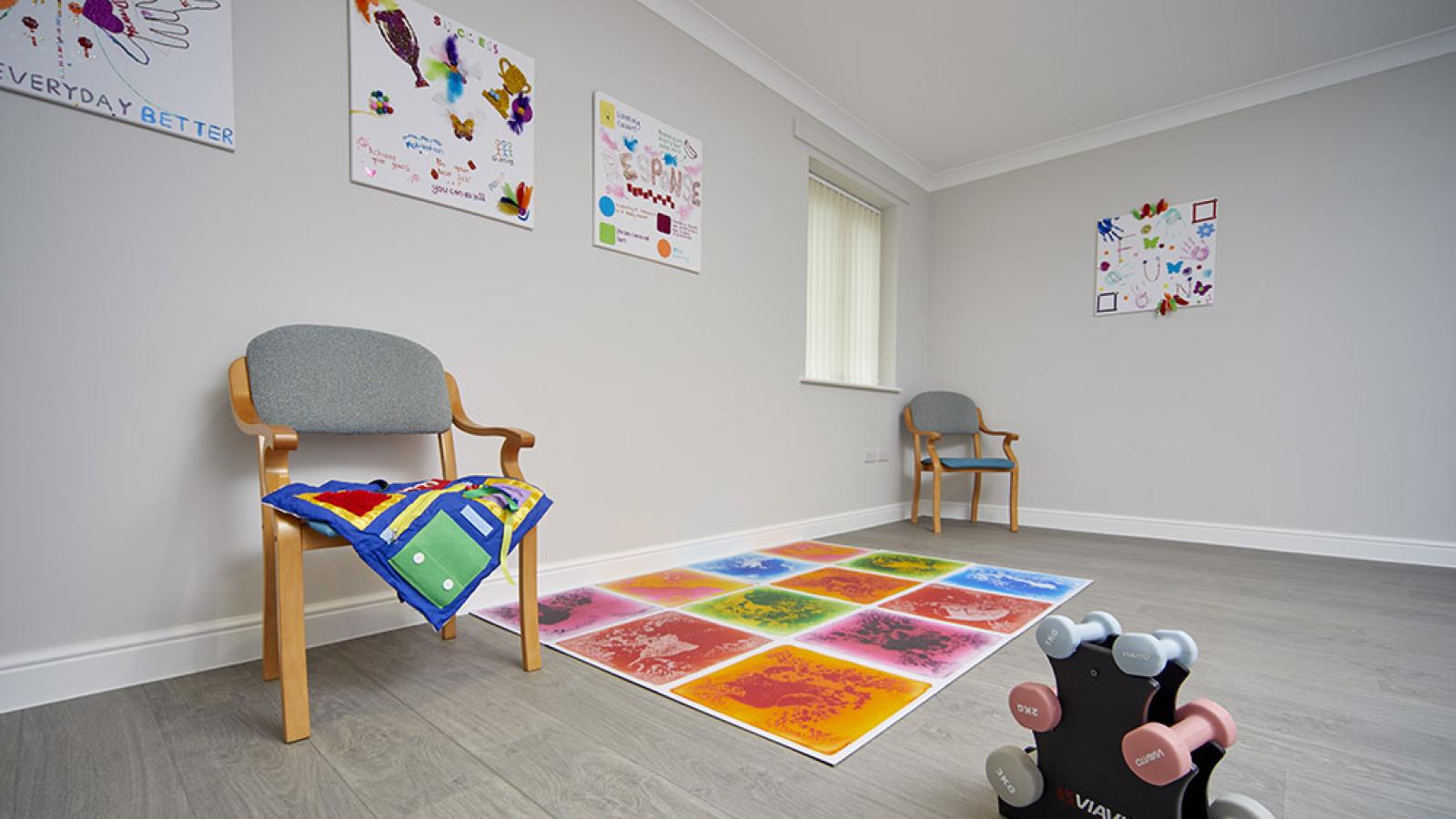 Woodside Place therapy room