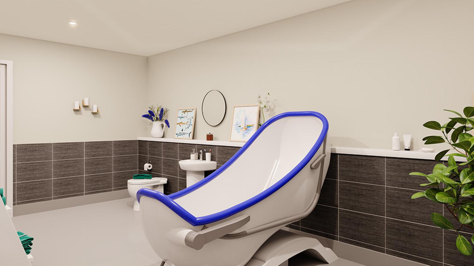 Coronation Court sensory bathroom