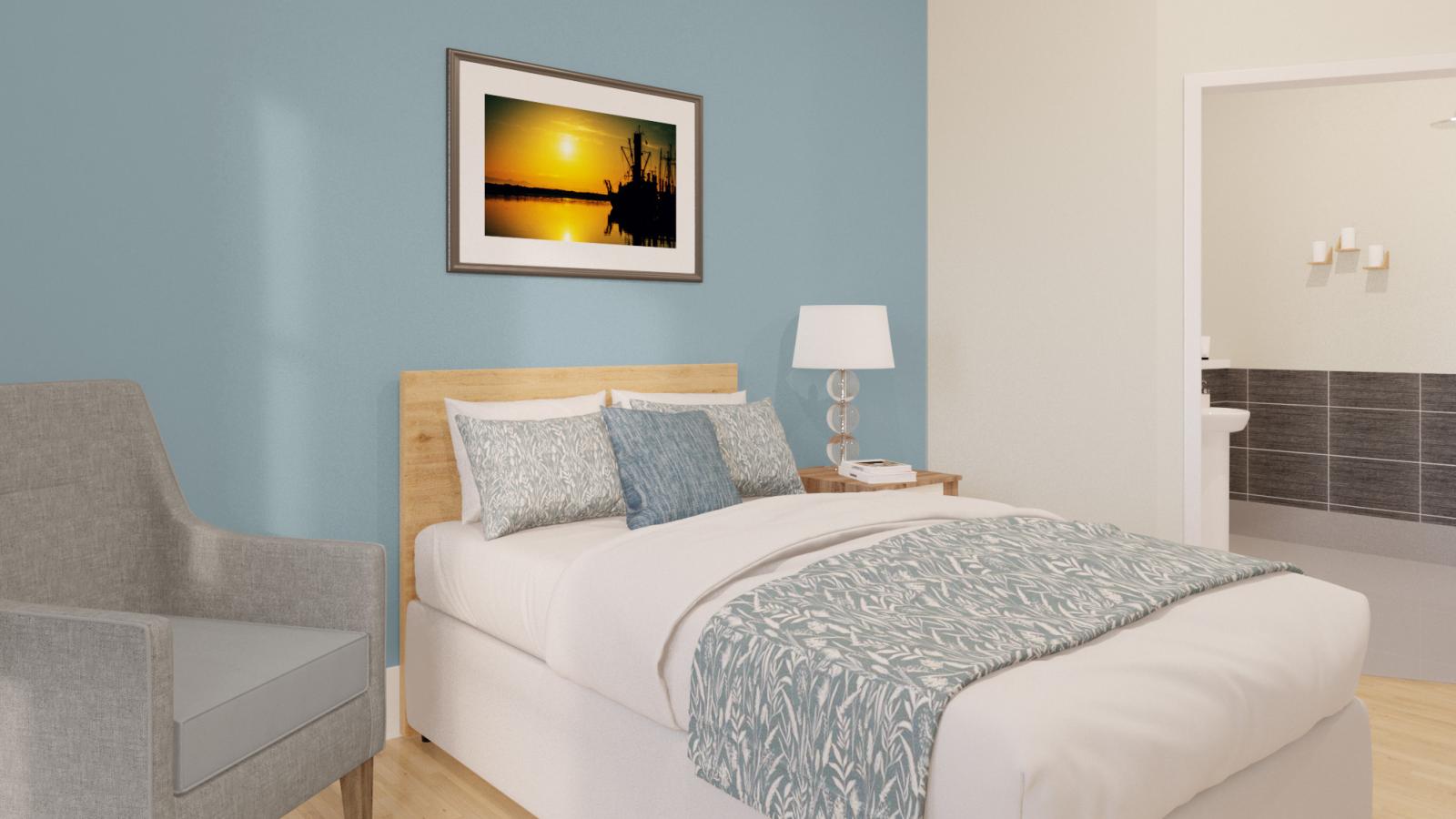 Leger Grove bedroom