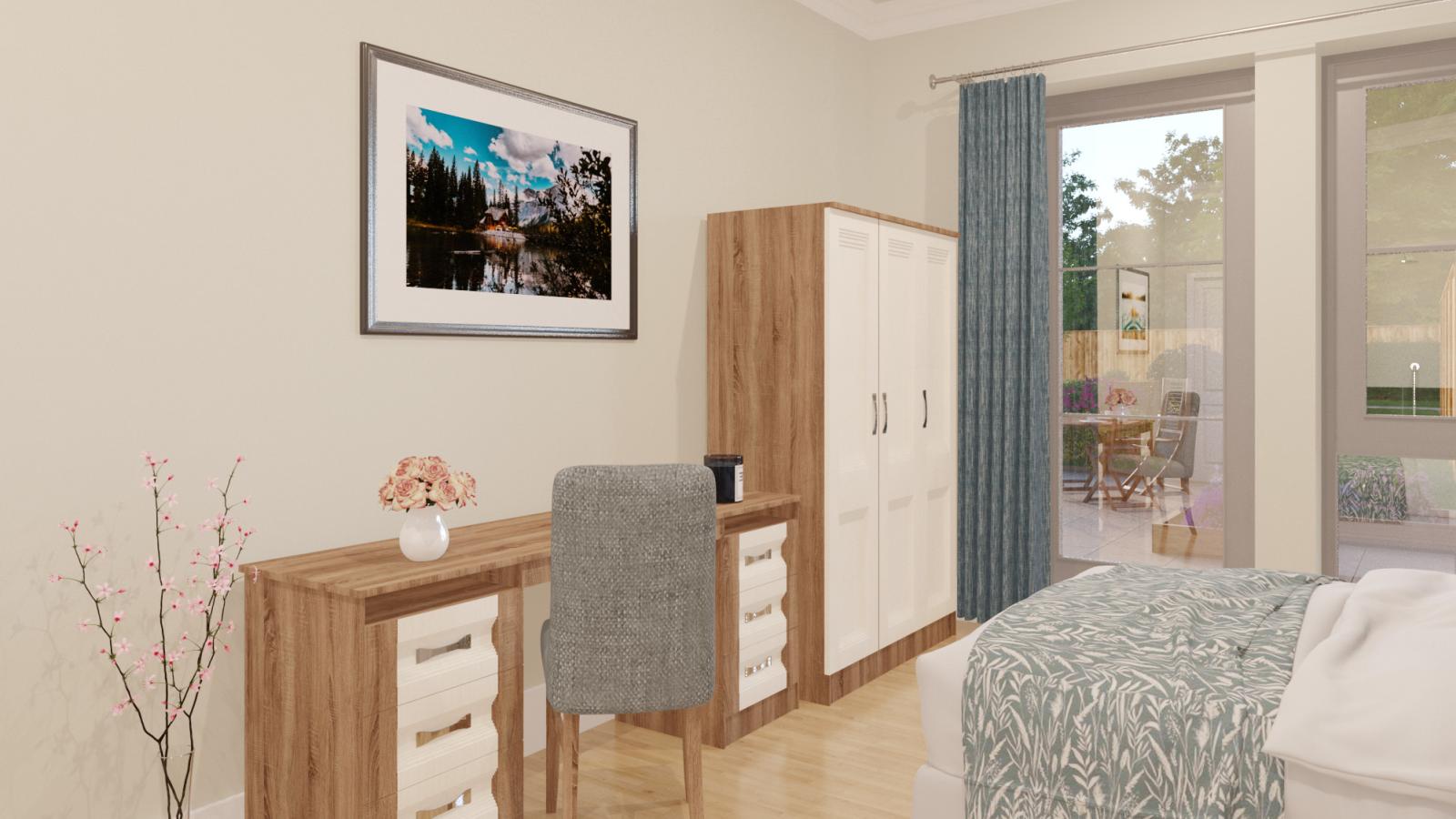 Leger Grove bedroom