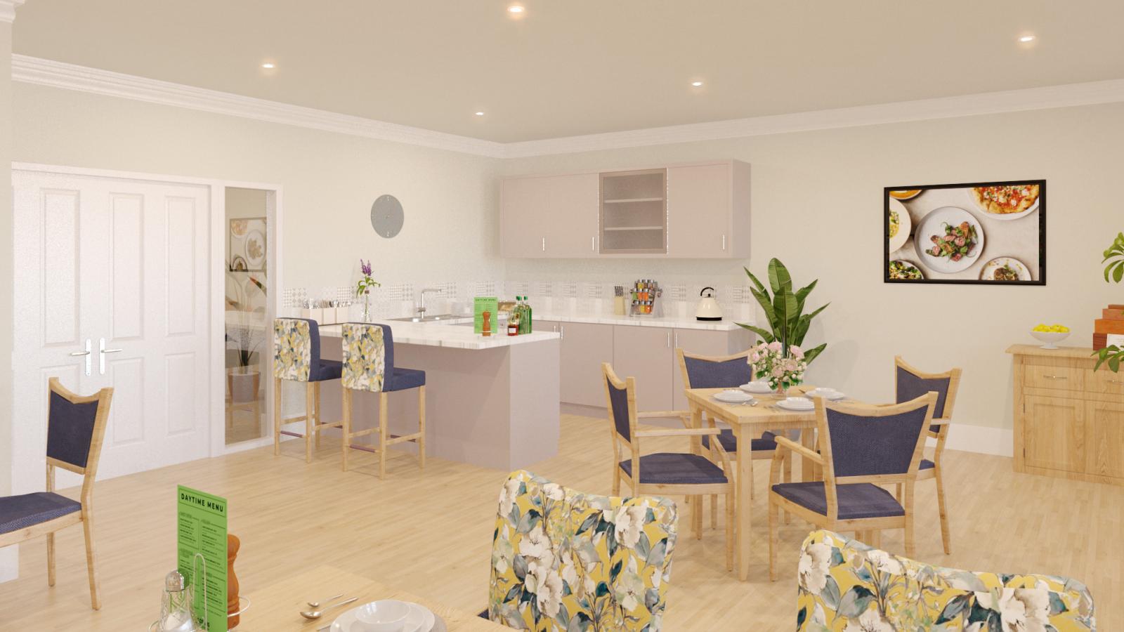 Leger Grove dining room