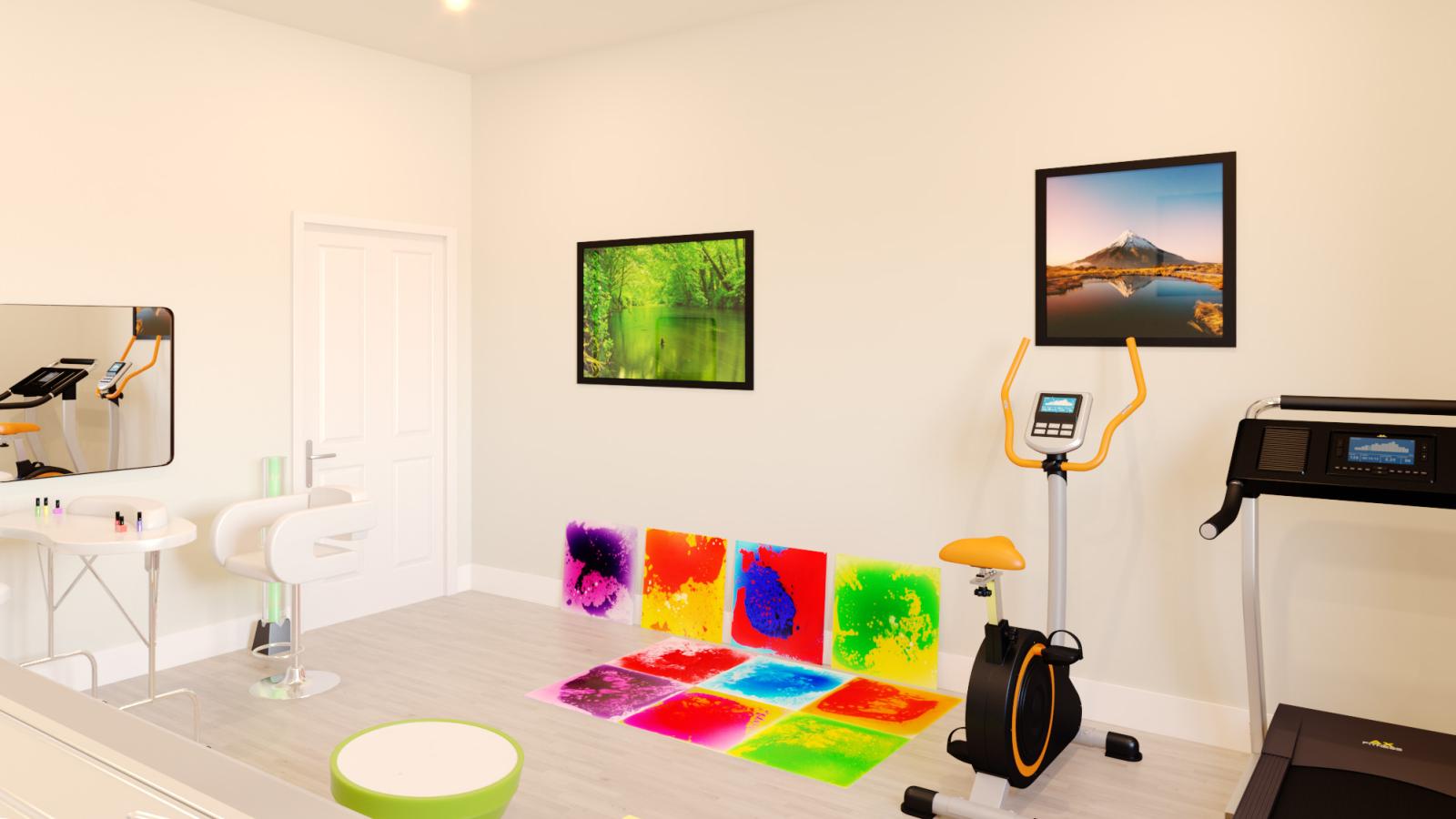 Wytham Lodge therapy room