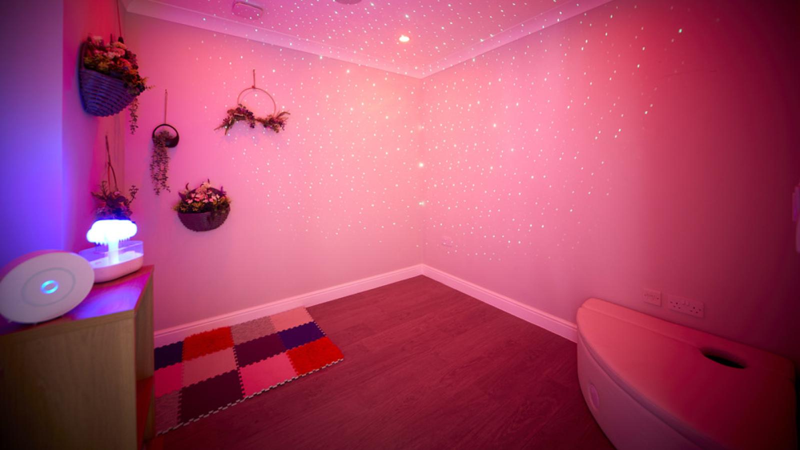 Sensory room at Laurel Place
