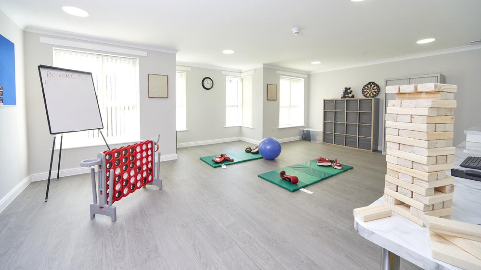 Physiotherapy room at Laurel Place