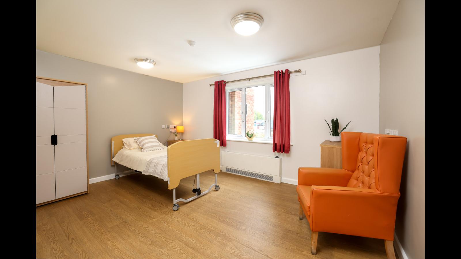 Bedroom setting
